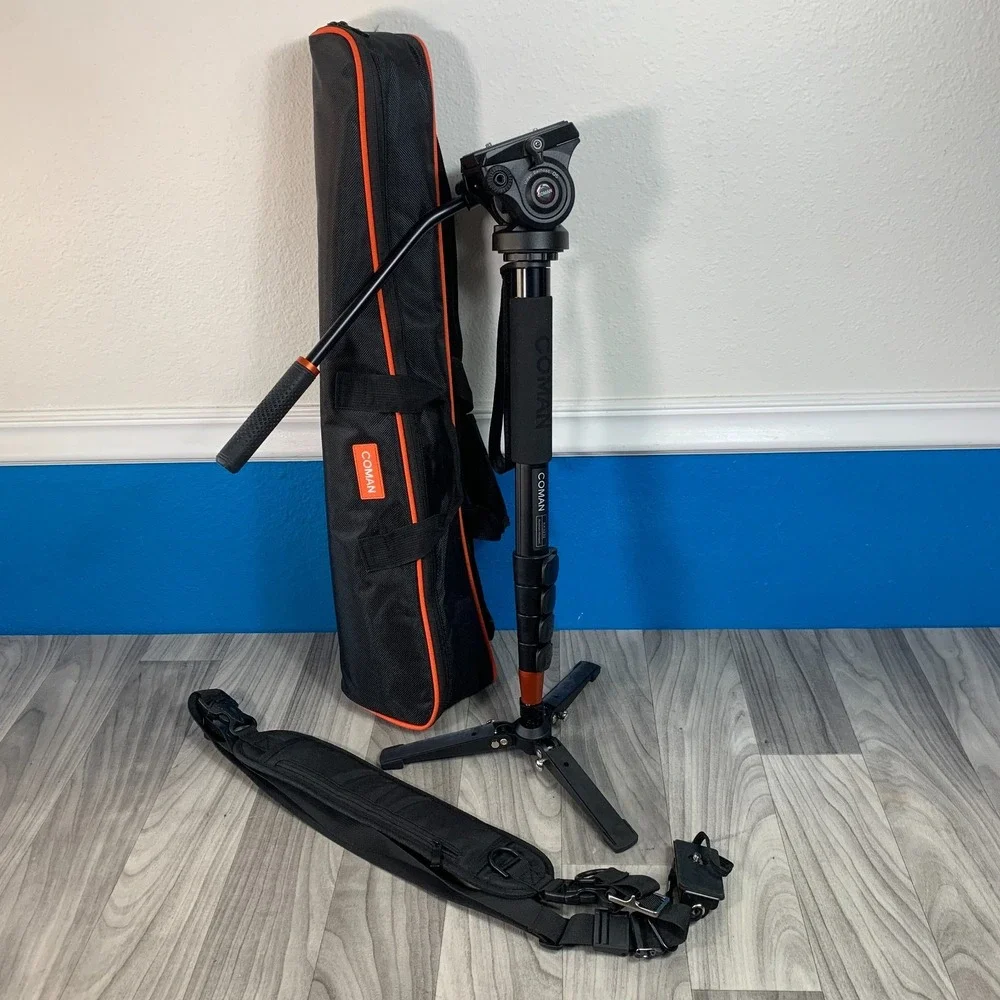 Monopod COMAN KX3232 73.2 in Professional Monopod Tripod Lightweight Aluminum